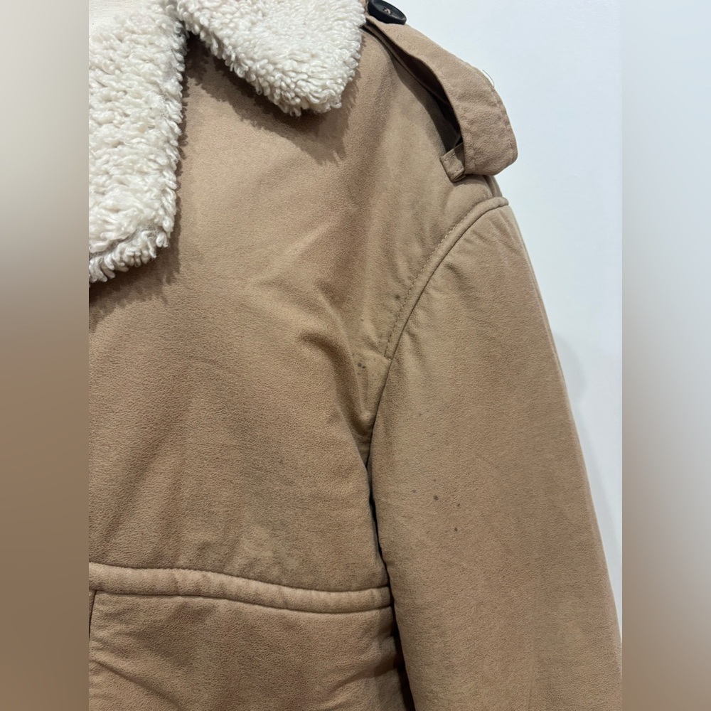 Great Jones Lined Sherpa Coat, Size: L - Picture 9 of 12
